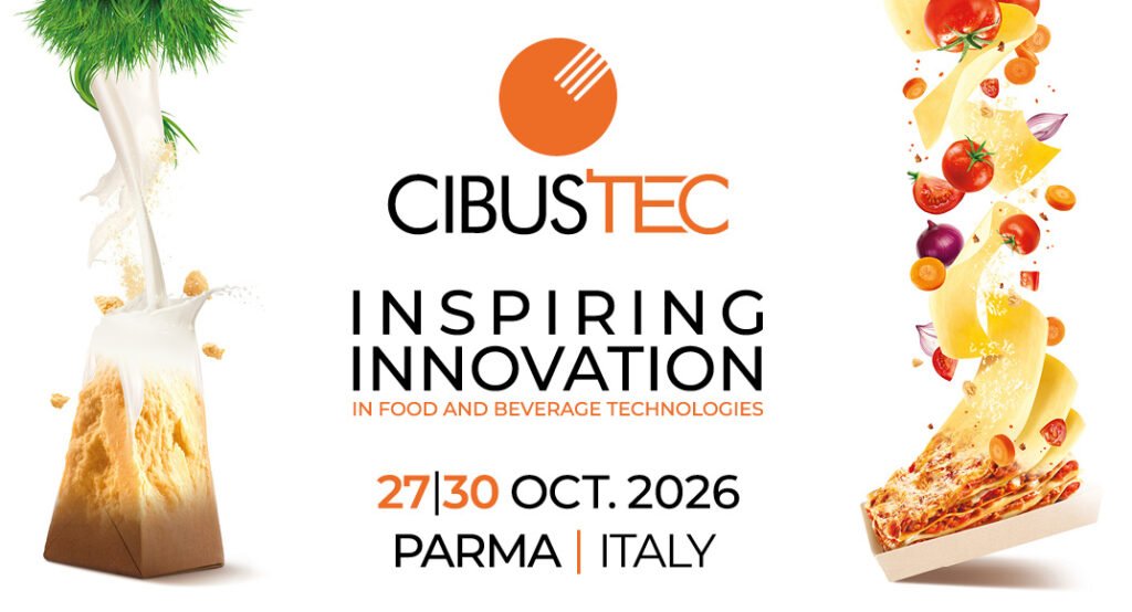 CIBUS TEC 2026: Ci potete trovare al PAD.02 - STAND E062 CIBUS TEC 2026: Ci potete trovare al PAD.02 - STAND E062