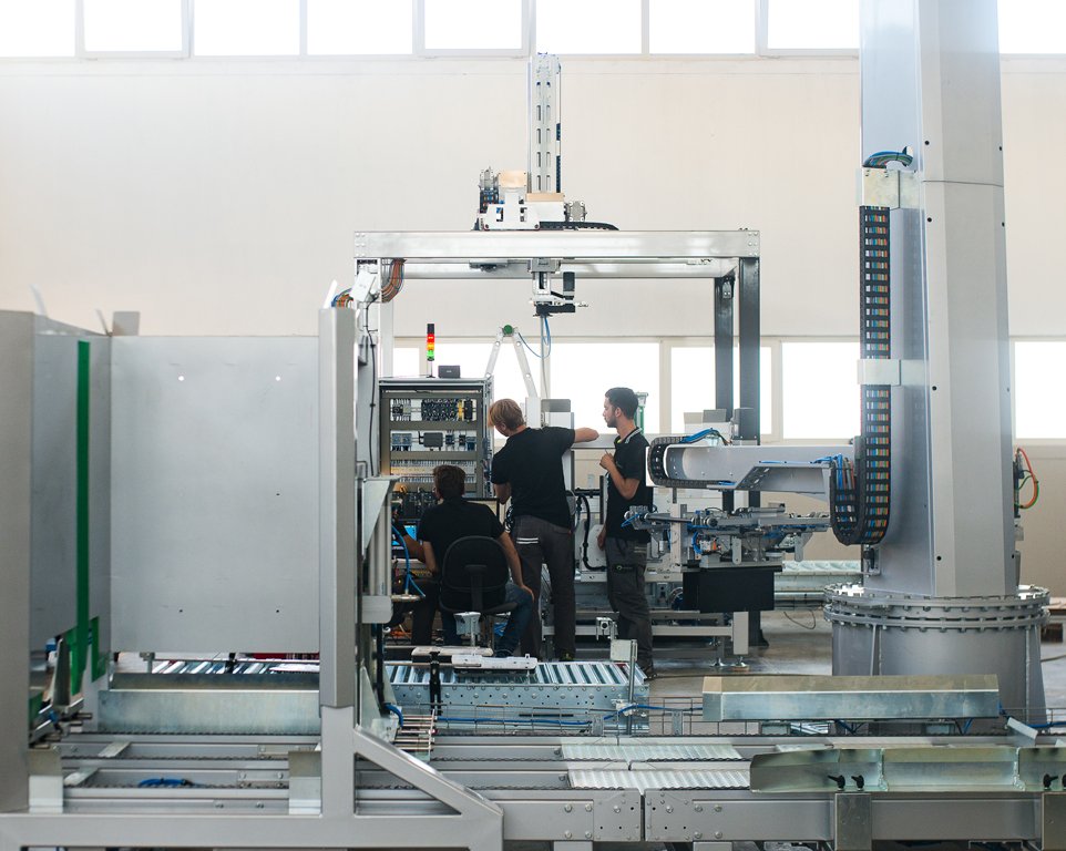 Pallettizzatore robot Giove