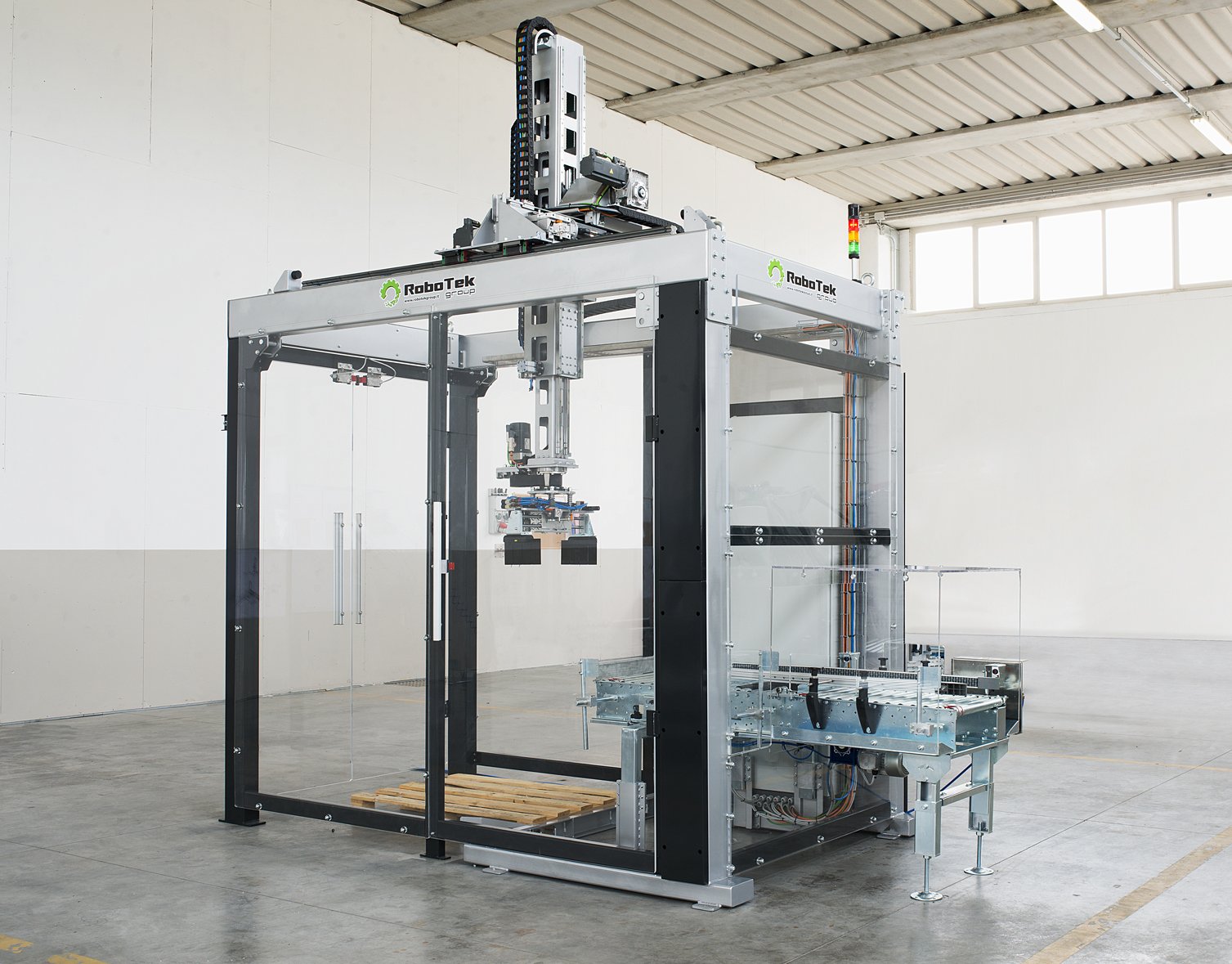 Pallettizzatore cartesiano robot automatico